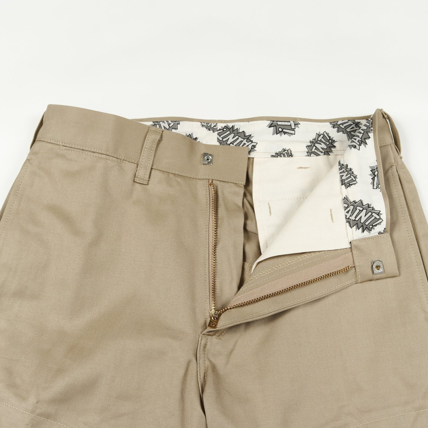 WIDE PANTS チノパンツ ワイドパンツ コットン ベージュ セント マイケル ボトムス SAINT MICHAEL