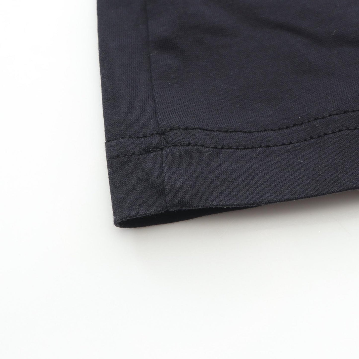 Tシャツ クルーネック ロゴ刺繍 コットン ブラック モンクレール トップス MONCLER