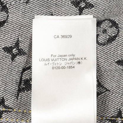 LOUIS VUITTON × NIGO モノグラム クレイジー デニムジャケット コットン ブラック グレー ルイヴィトン アウター LOUIS VUITTON