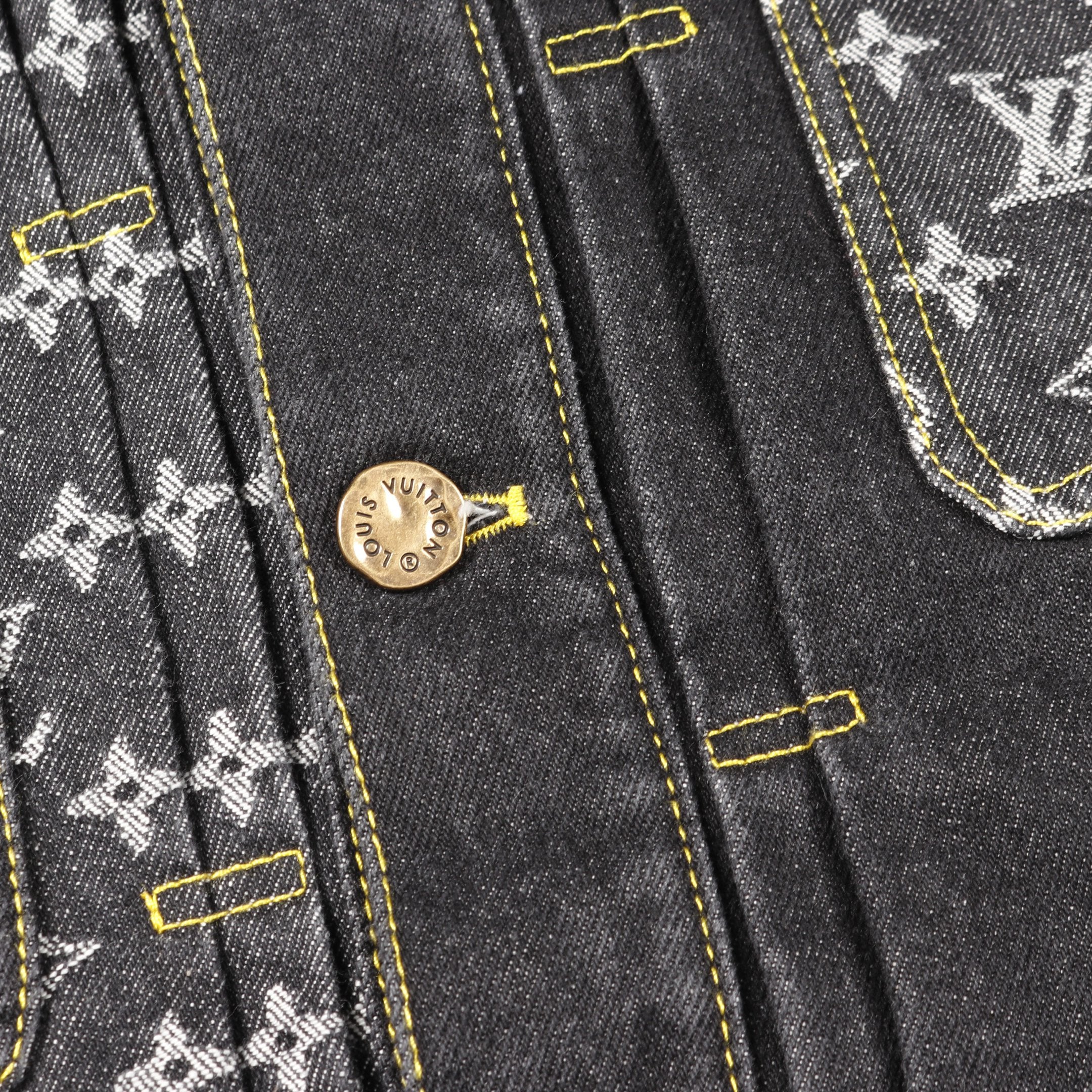 LOUIS VUITTON × NIGO モノグラム クレイジー デニムジャケット