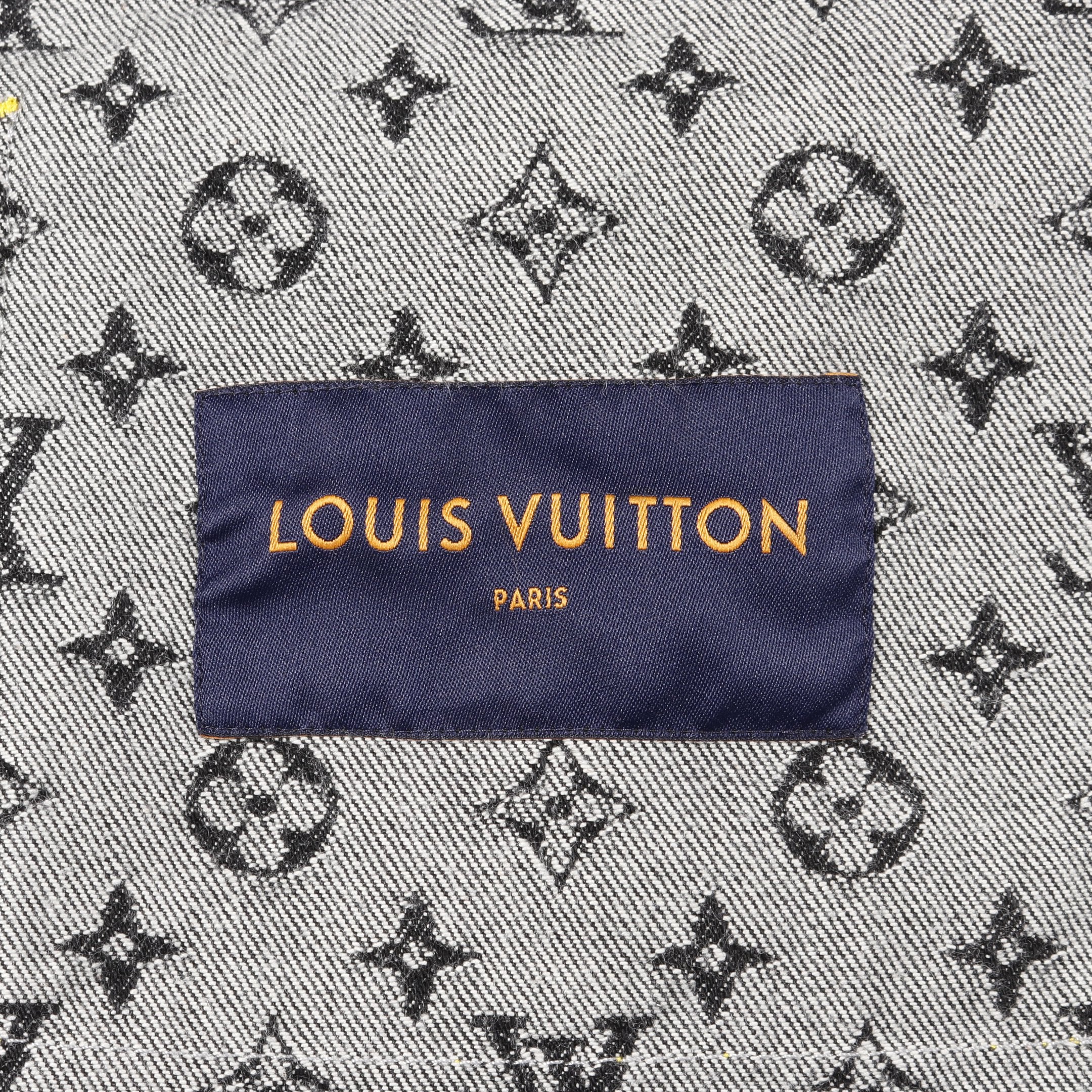 LOUIS VUITTON × NIGO モノグラム クレイジー デニムジャケット