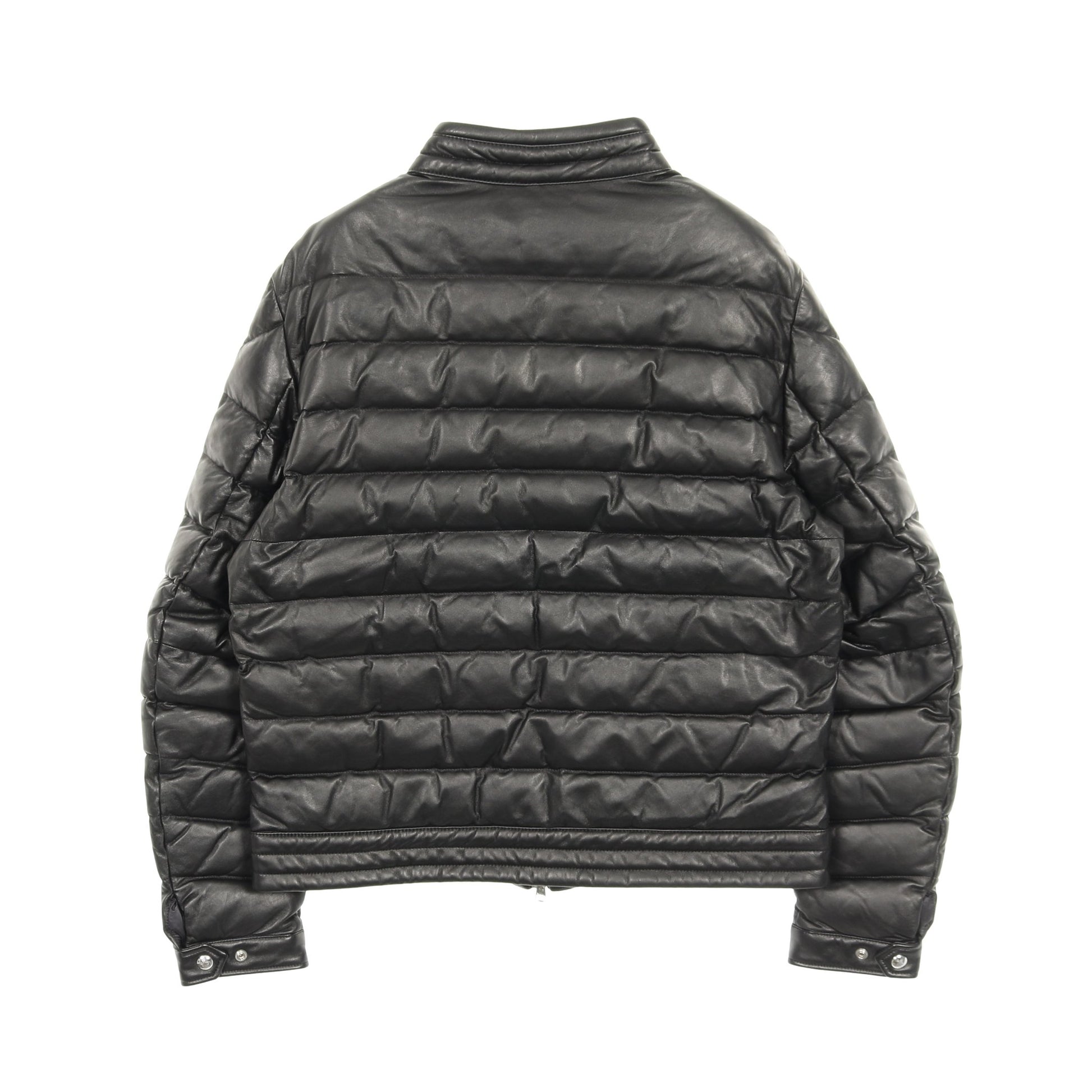 GRIAZ ウィンドブレーカー ジップアップパーカー ダウンジャケット ナイロン ブラック モンクレール アウター MONCLER