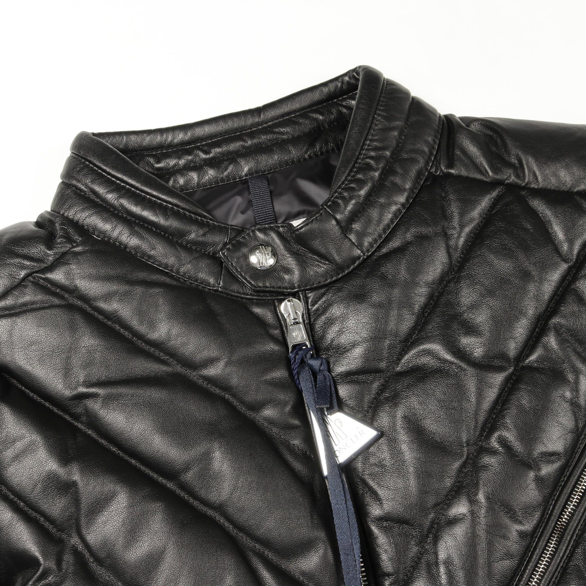 GRIAZ ウィンドブレーカー ジップアップパーカー ダウンジャケット ナイロン ブラック モンクレール アウター MONCLER
