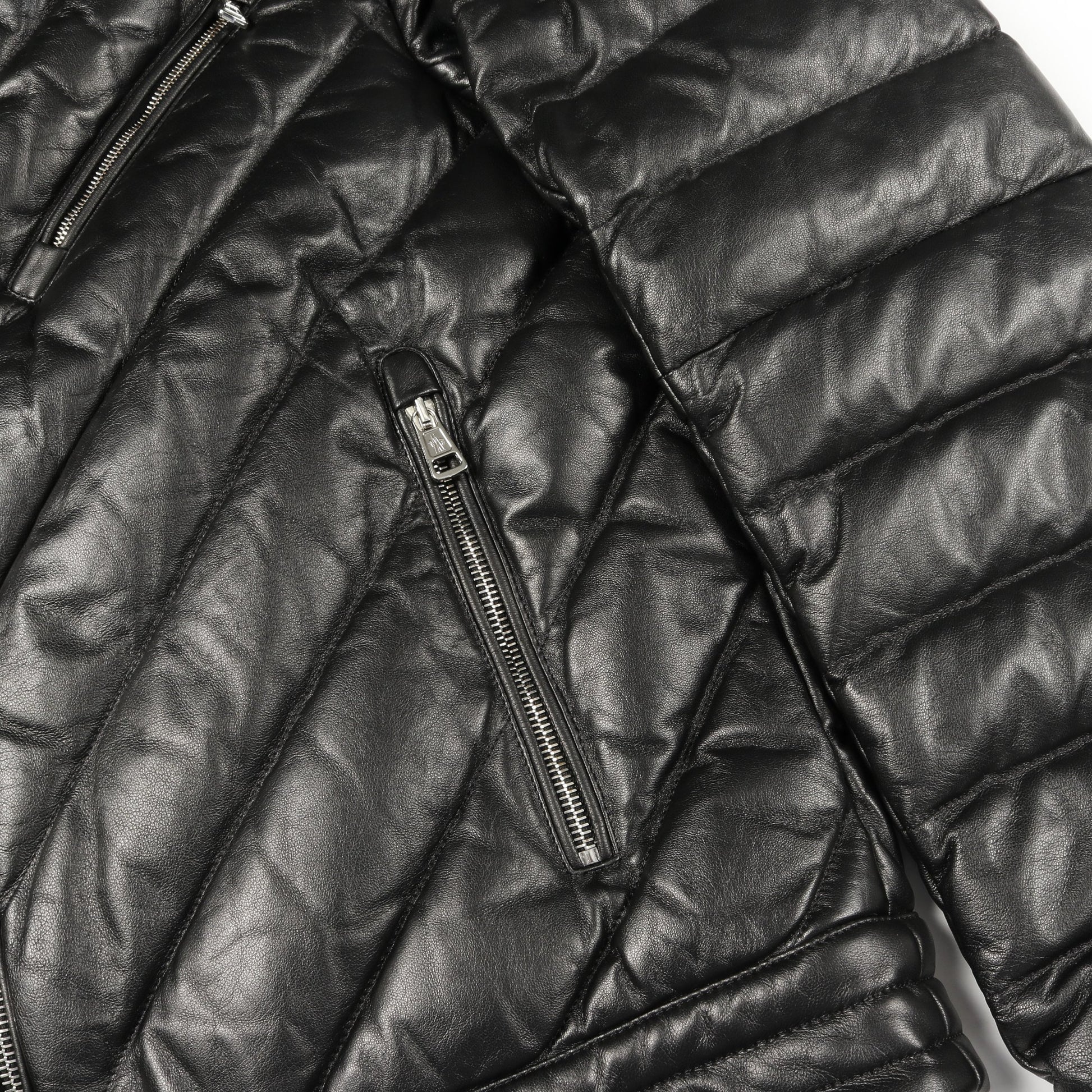 GRIAZ ウィンドブレーカー ジップアップパーカー ダウンジャケット ナイロン ブラック モンクレール アウター MONCLER