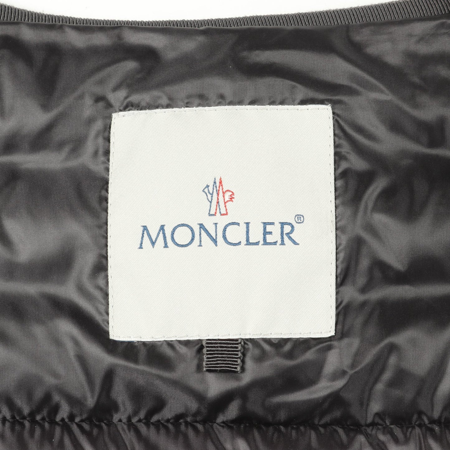 MAR ダウンベスト ナイロン グレー ダークグレー 切替 モンクレール アウター MONCLER