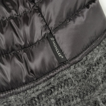 MAR ダウンベスト ナイロン グレー ダークグレー 切替 モンクレール アウター MONCLER