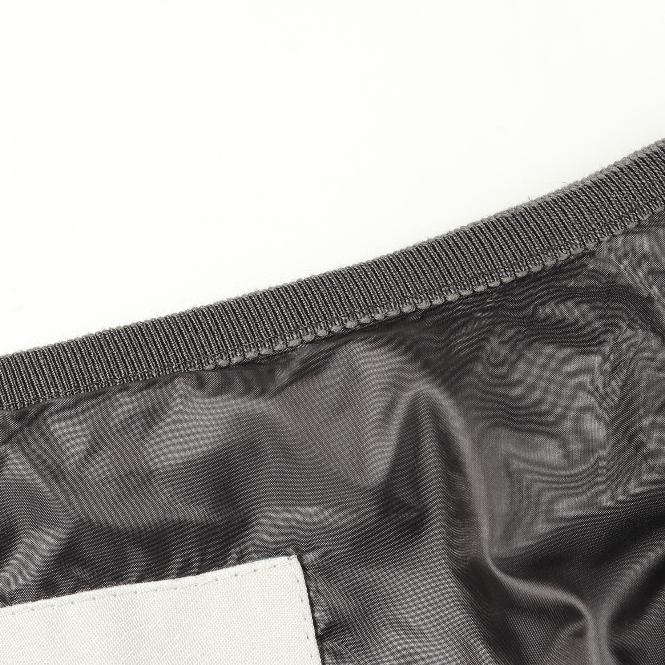 MAR ダウンベスト ナイロン グレー ダークグレー 切替 モンクレール