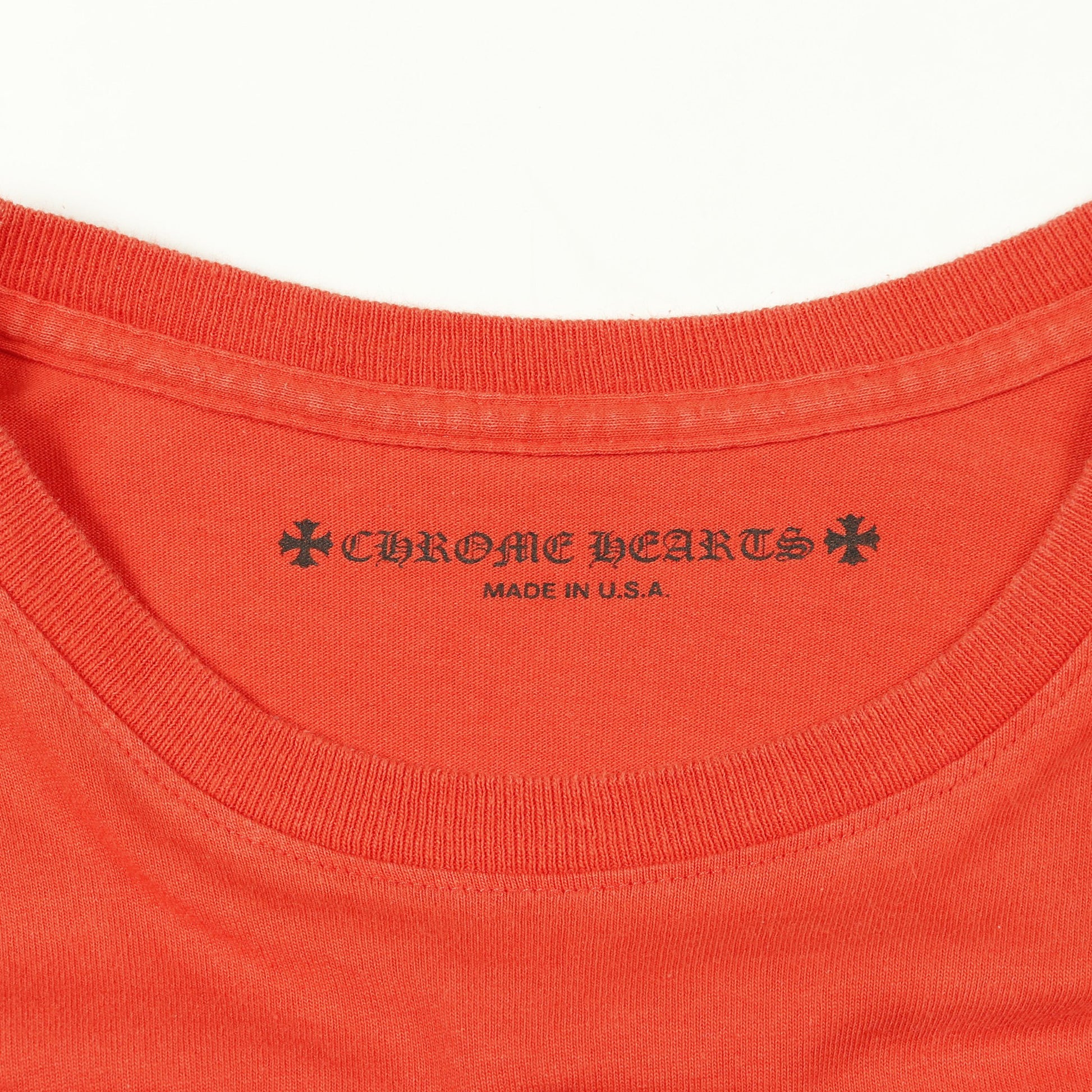 MATTY BOY PPO SPARK THE HEART Tシャツ カットソー クルーネック 長袖 コットン オレンジ マルチカラー クロムハーツ トップス Chrome Hearts