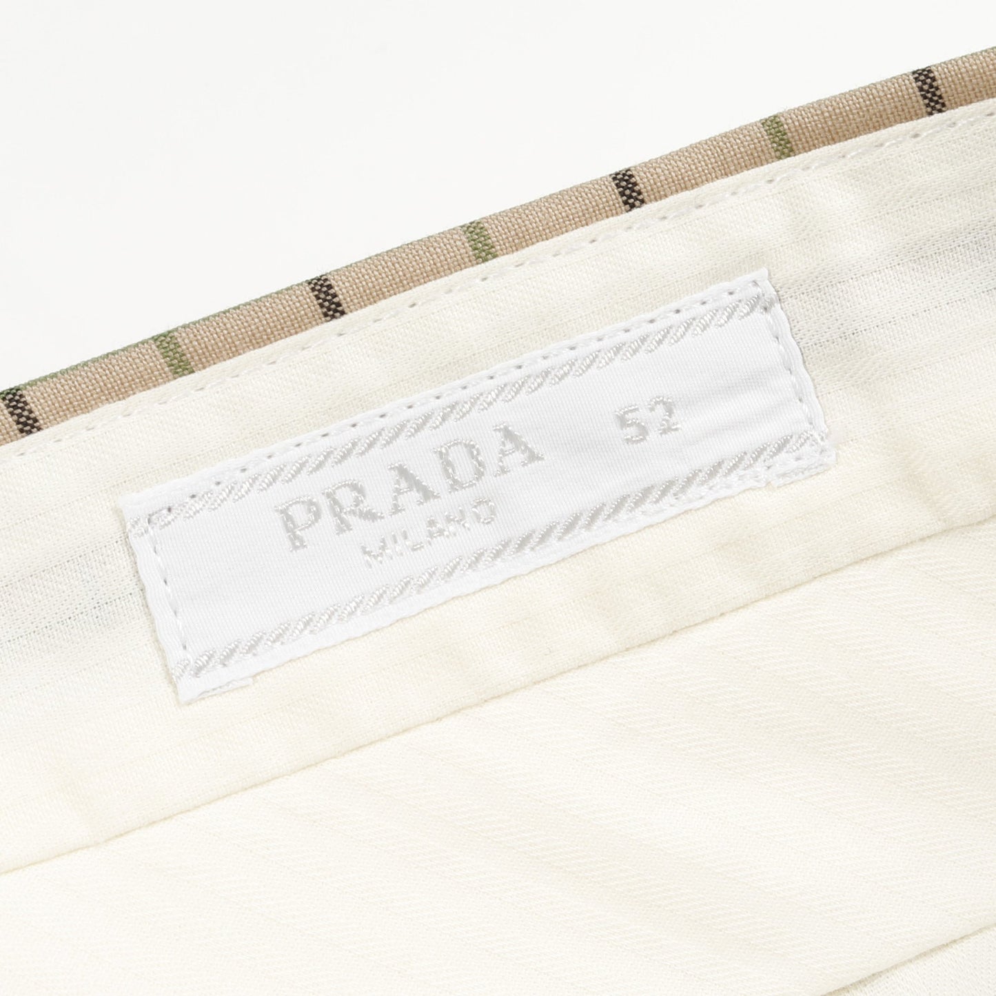 ショート パンツ チェック ウール モヘヤ ベージュ ブラック グリーン プラダ ボトムス PRADA