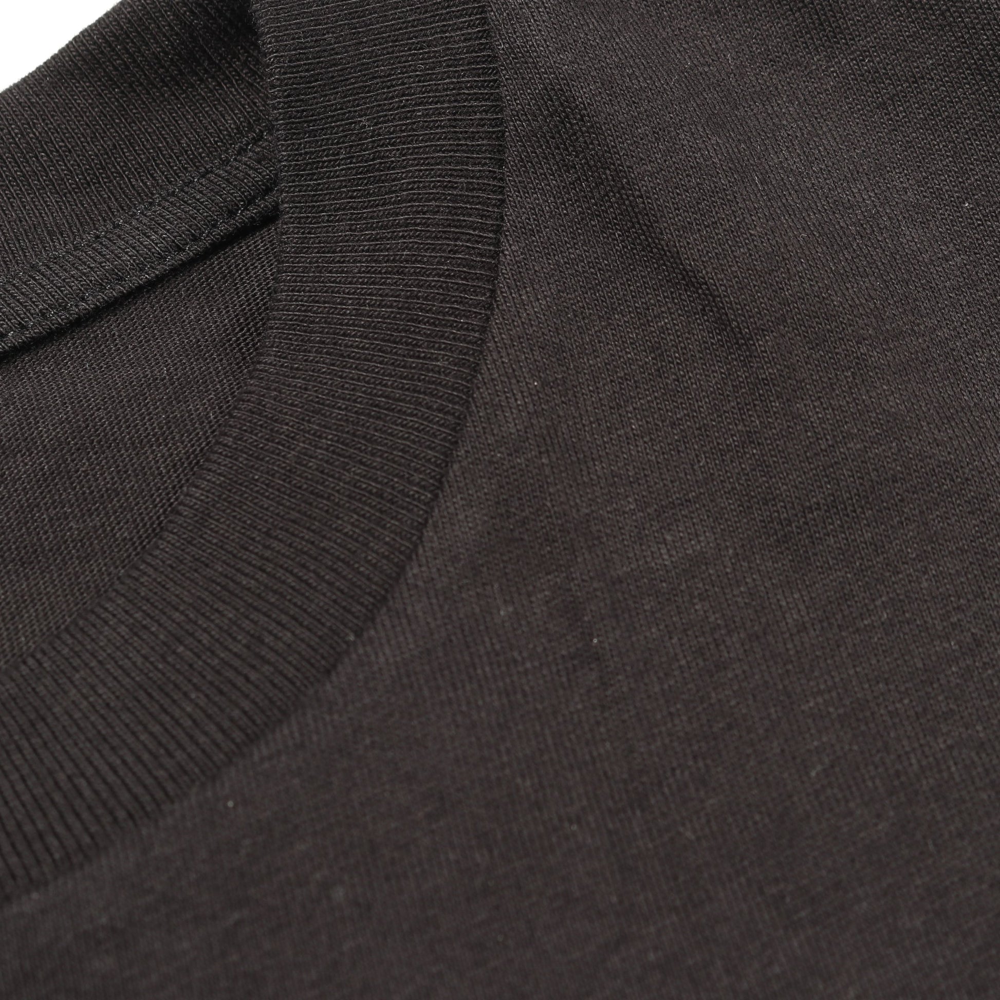 Tシャツ クルーネック 半袖 ロゴ刺繍 ビーズ コットン ブラック モンクレール トップス MONCLER