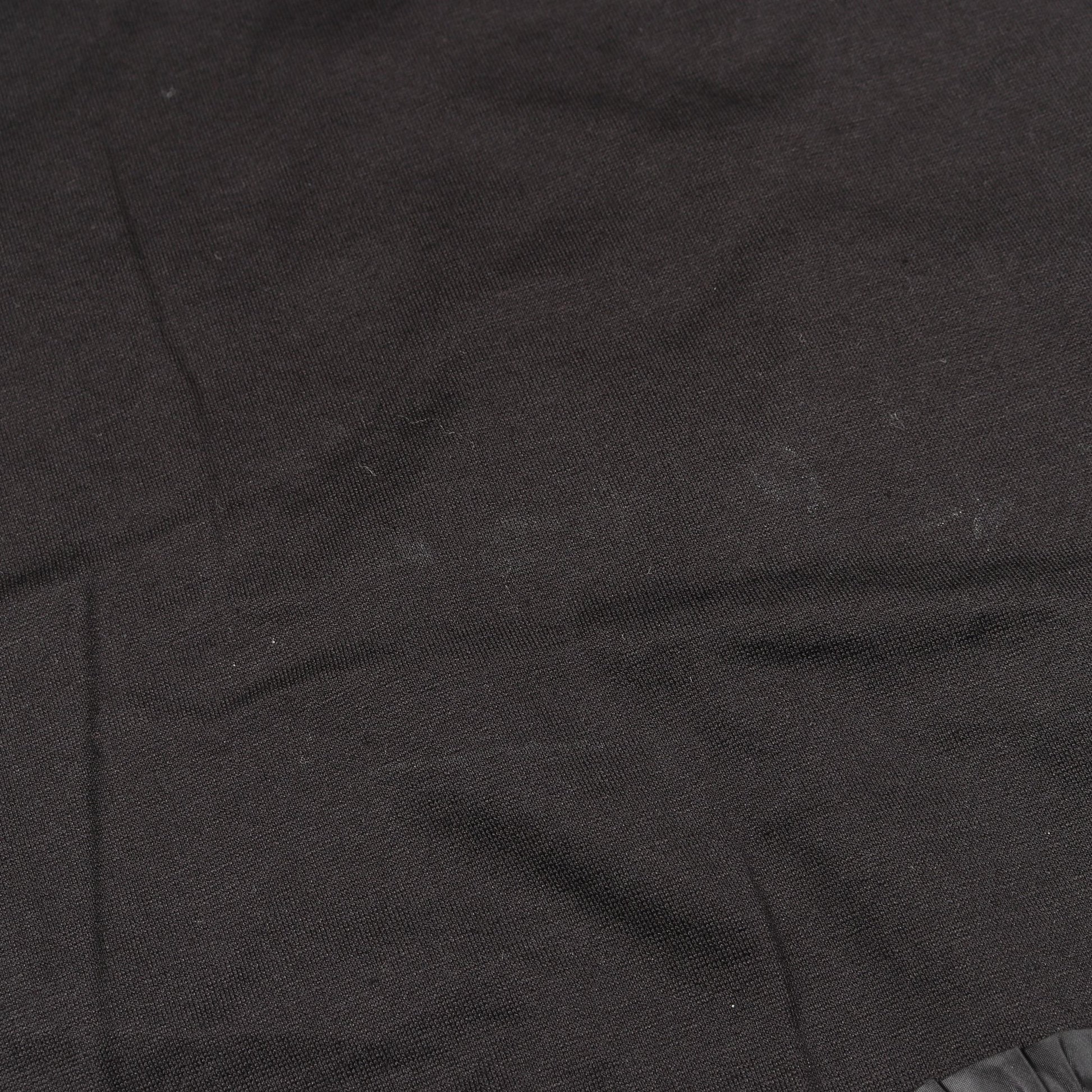 GENIUS 4 SIMONE ROCHA Tシャツ クルーネック 半袖 コットン ブラック フリル ビジュー モンクレール トップス MONCLER