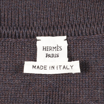 ニット スカート ウール グレー エルメス ボトムス HERMES