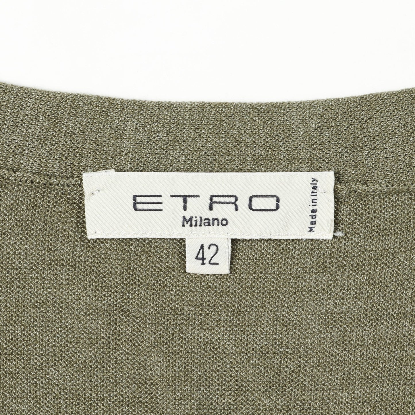 カーディガン シルク レーヨン グリーン エトロ トップス ETRO