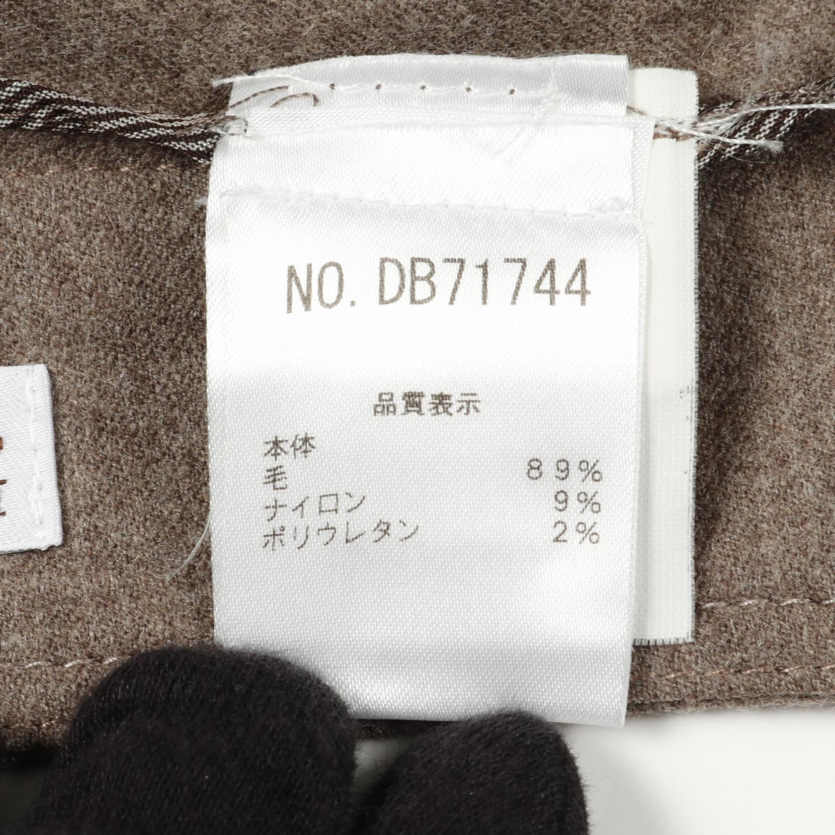 スカート ウール グレーブラウン ブルネロクチネリ ボトムス BRUNELLO CUCINELLI