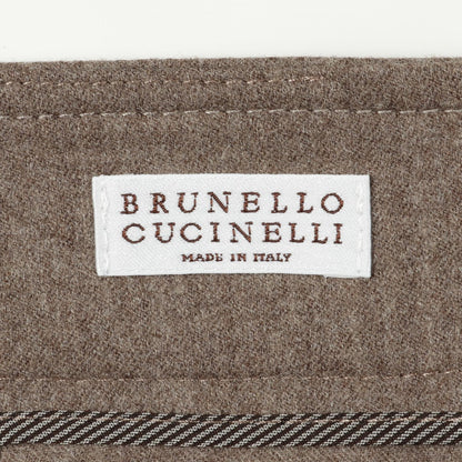 スカート ウール グレーブラウン ブルネロクチネリ ボトムス BRUNELLO CUCINELLI