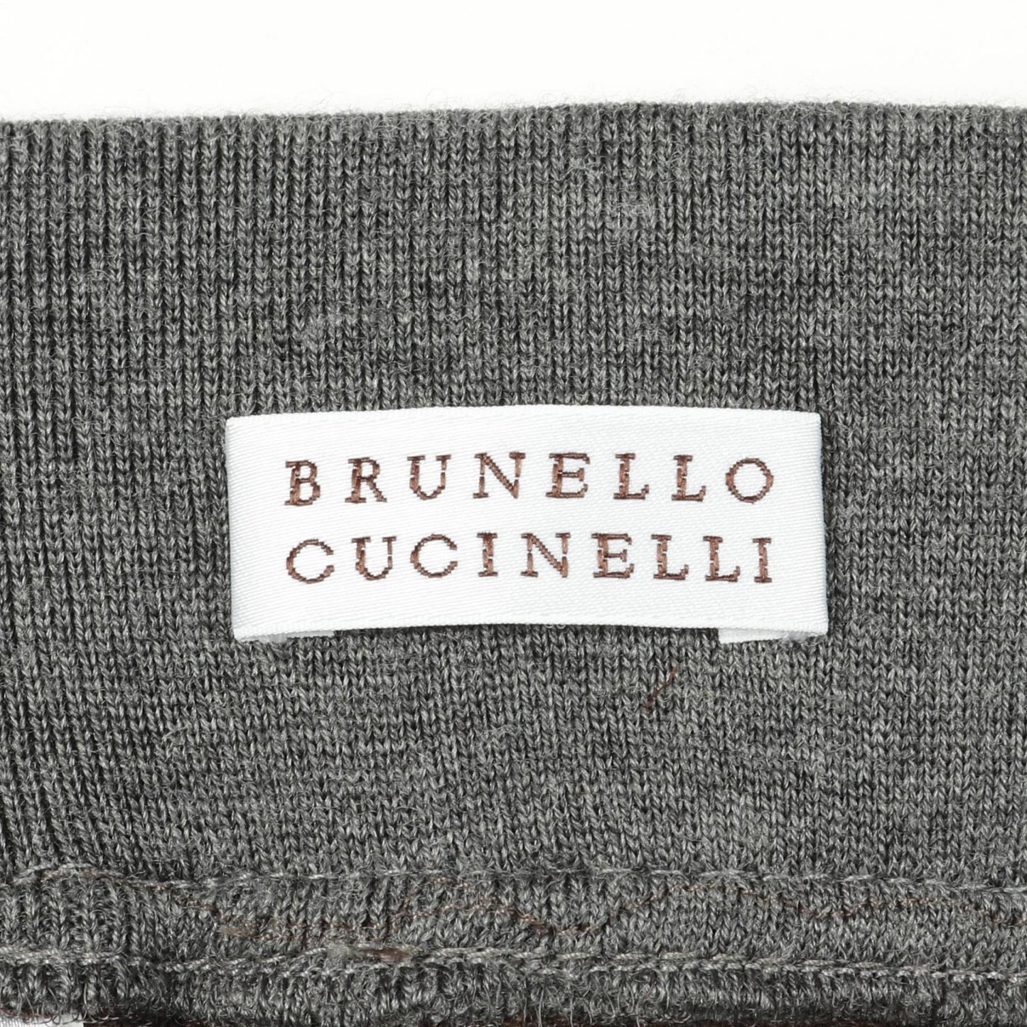 スカート ウール カシミヤ グレーブラウン グレー ブルネロクチネリ ボトムス BRUNELLO CUCINELLI