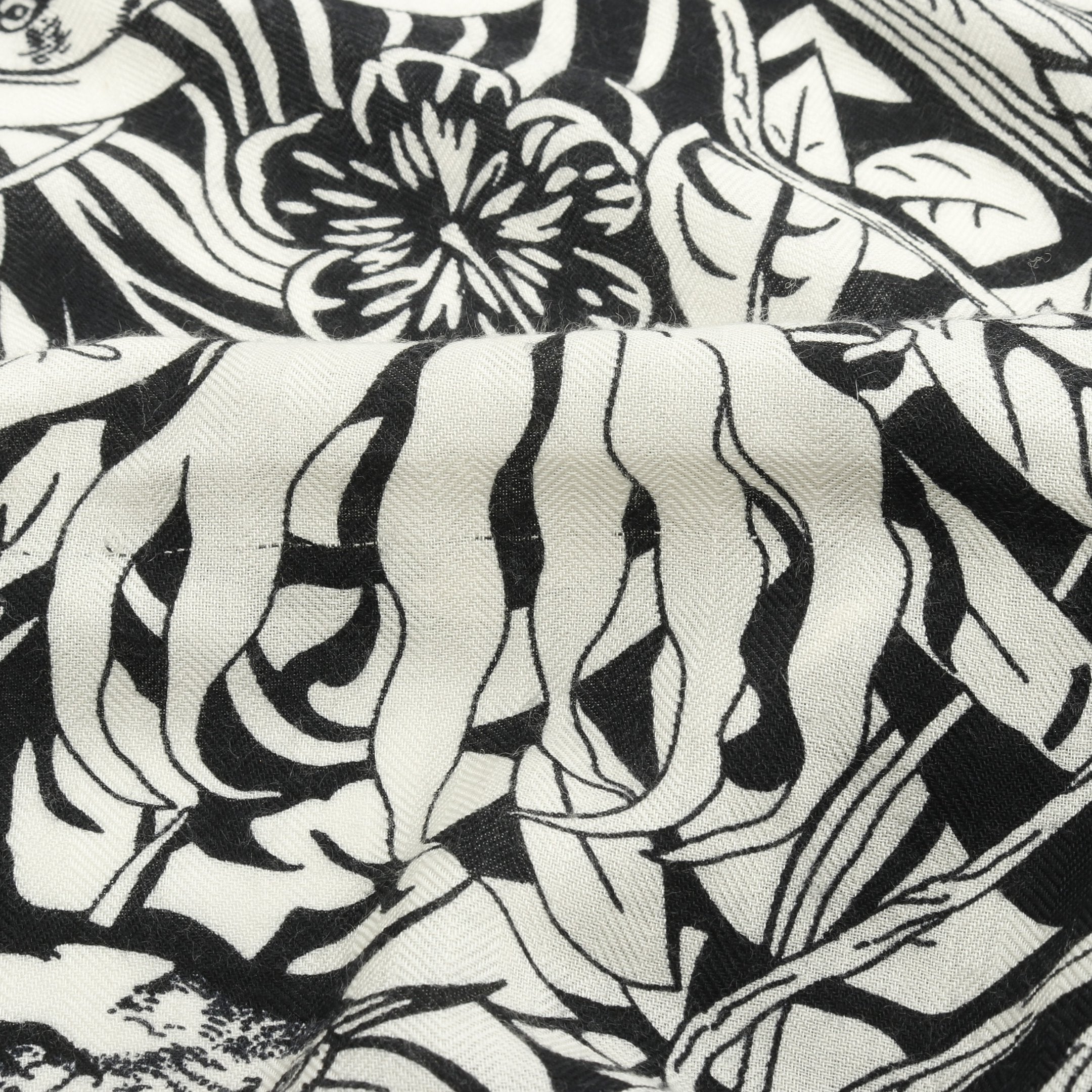 カレジェアン カレ140 JUNGLE LOVE スカーフ ショール カシミヤ シルク