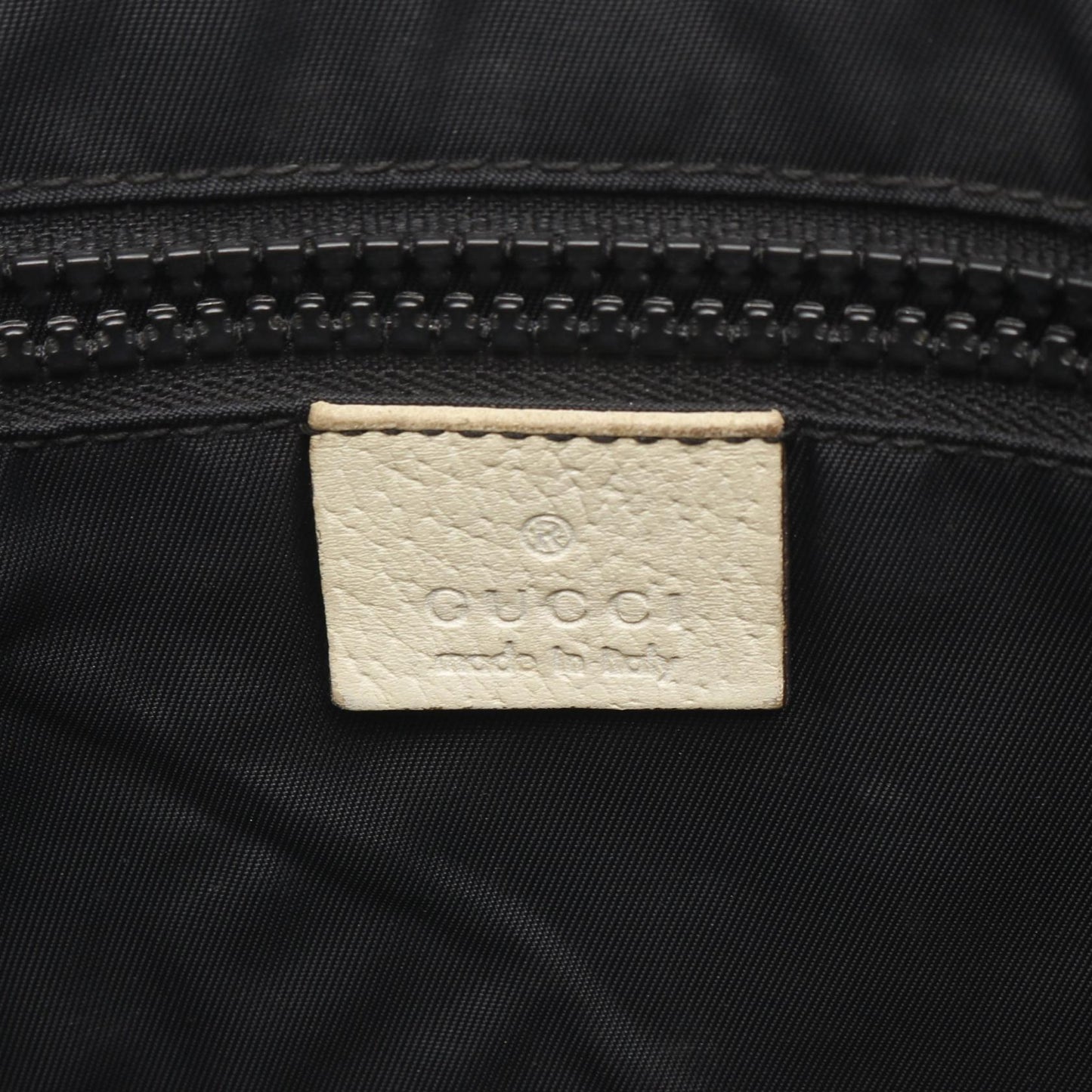 メッセンジャーバッグ ショルダーバッグ ロゴ PVC レザー ダークグレー オフホワイト バッグ GUCCI