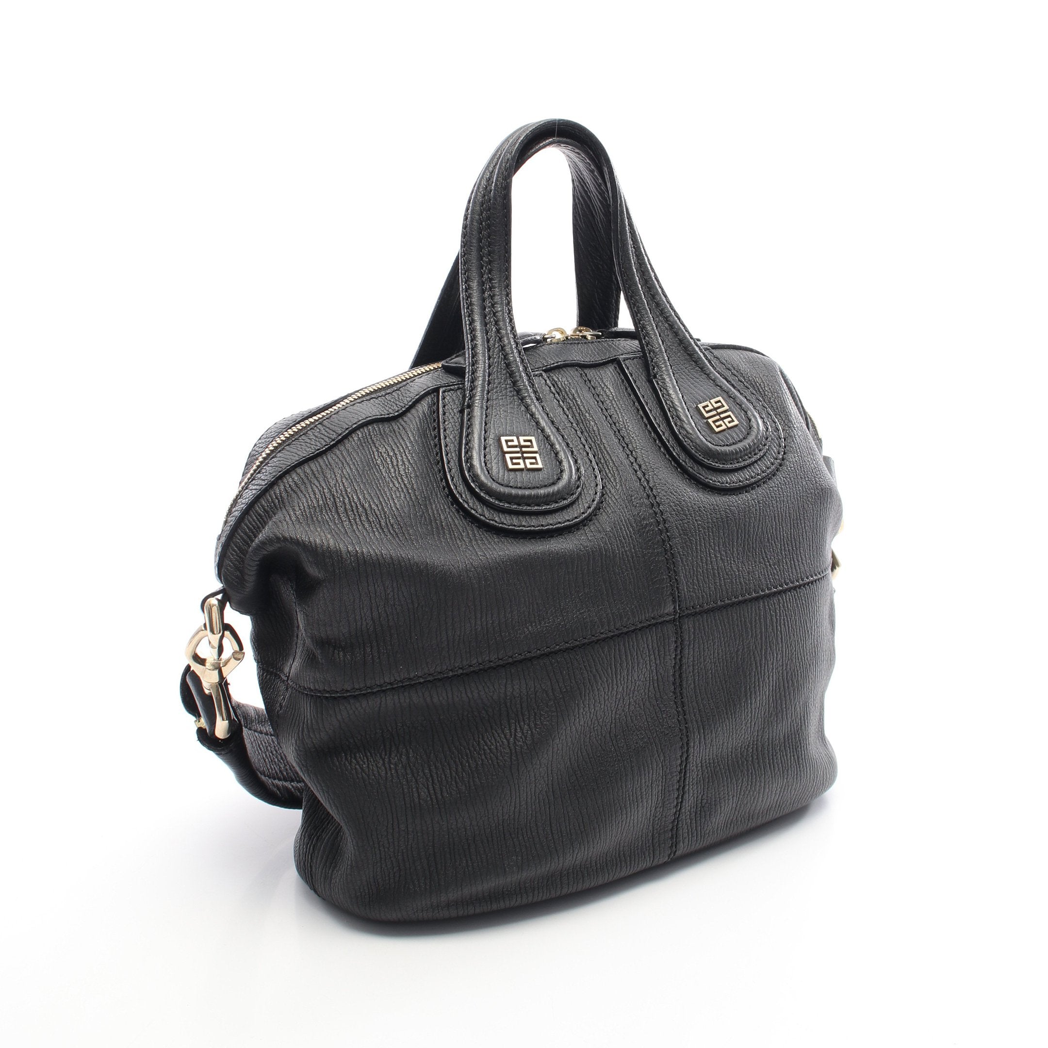 ナイチンゲール ハンドバッグ レザー ブラック 2WAY ジバンシィ