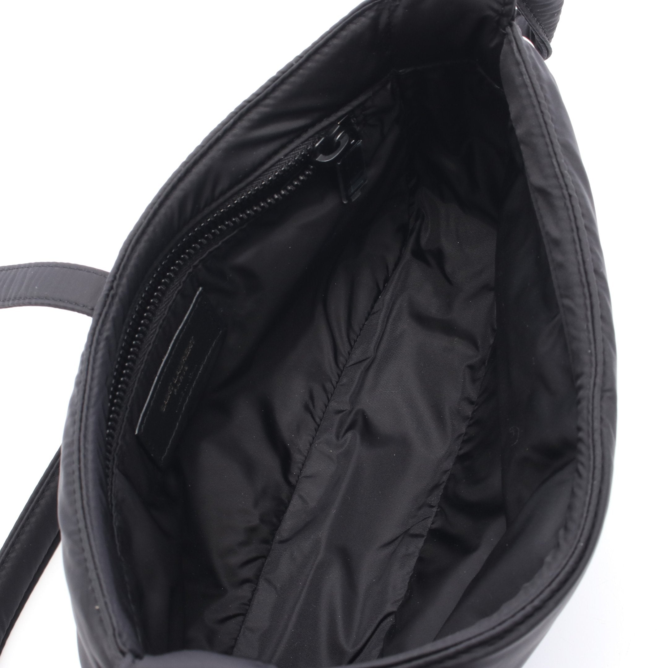 サンローランパリ SAINT LAURENT PARIS ショルダーバッグ バッグ ナイロン レザー レディース ブラック系 / ホワイト系 733294 【新品】 CASSANDRA サンローラン バッグ レディース カサンドラ ルサンカセット