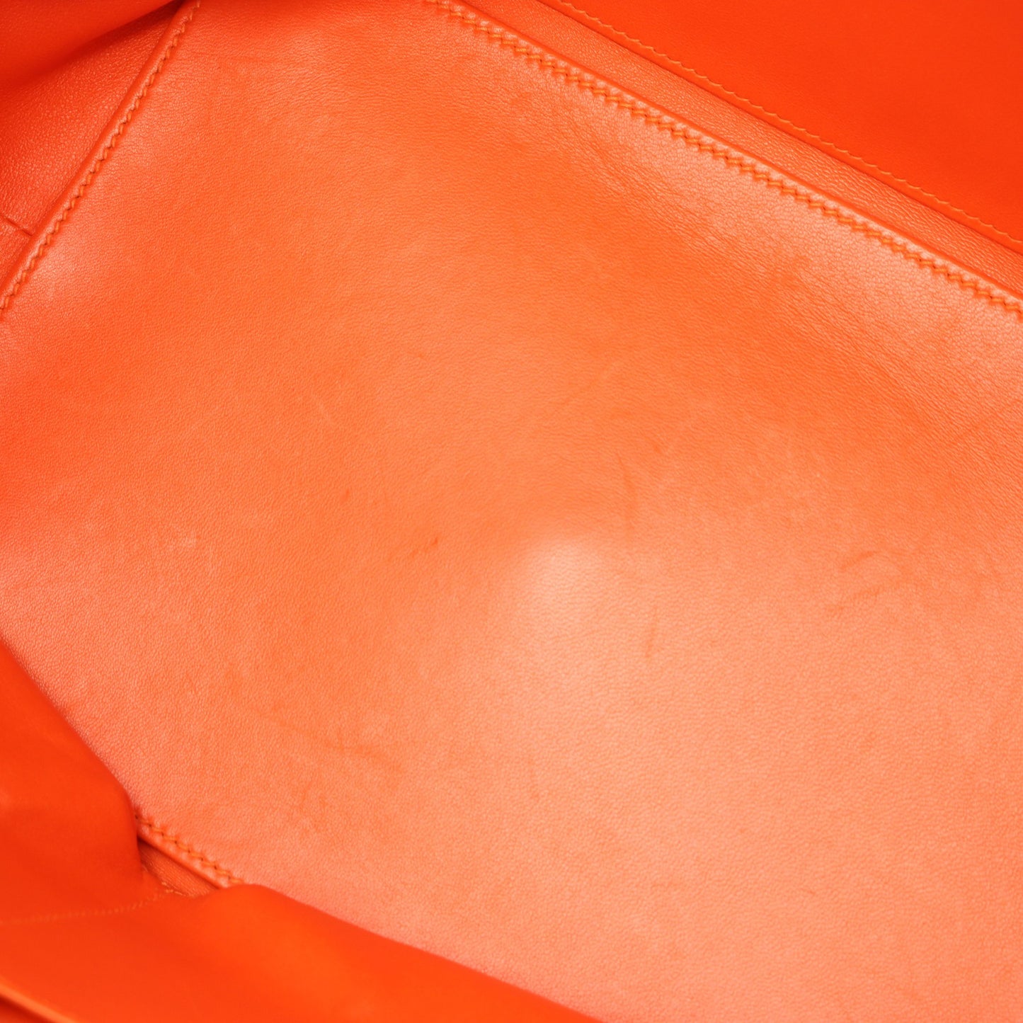 ツールボックス26 オレンジポピー ハンドバッグ エバーカラー オレンジ シルバー金具 2WAY T刻印 エルメス バッグ HERMES