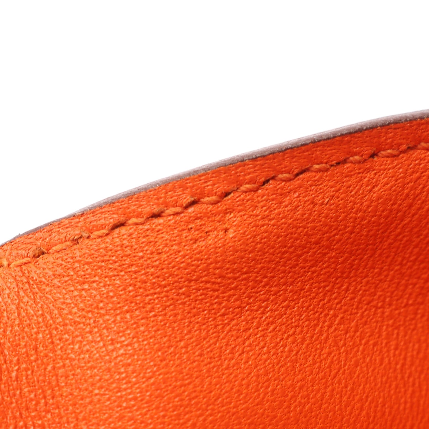ツールボックス26 オレンジポピー ハンドバッグ エバーカラー オレンジ シルバー金具 2WAY T刻印 エルメス バッグ HERMES