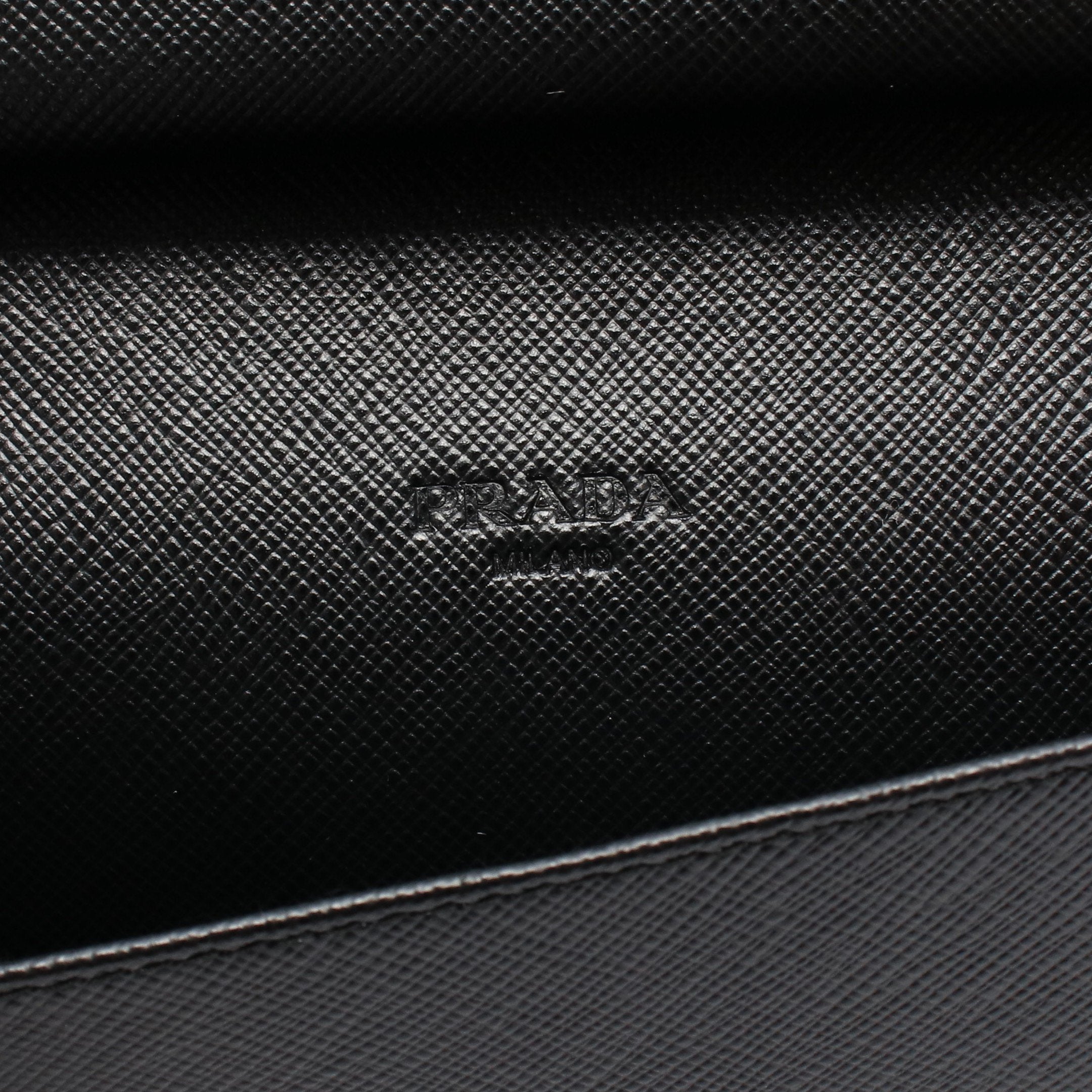 SAFFIANO 1 ラウンドファスナー長財布 サフィアーノレザー ブラック