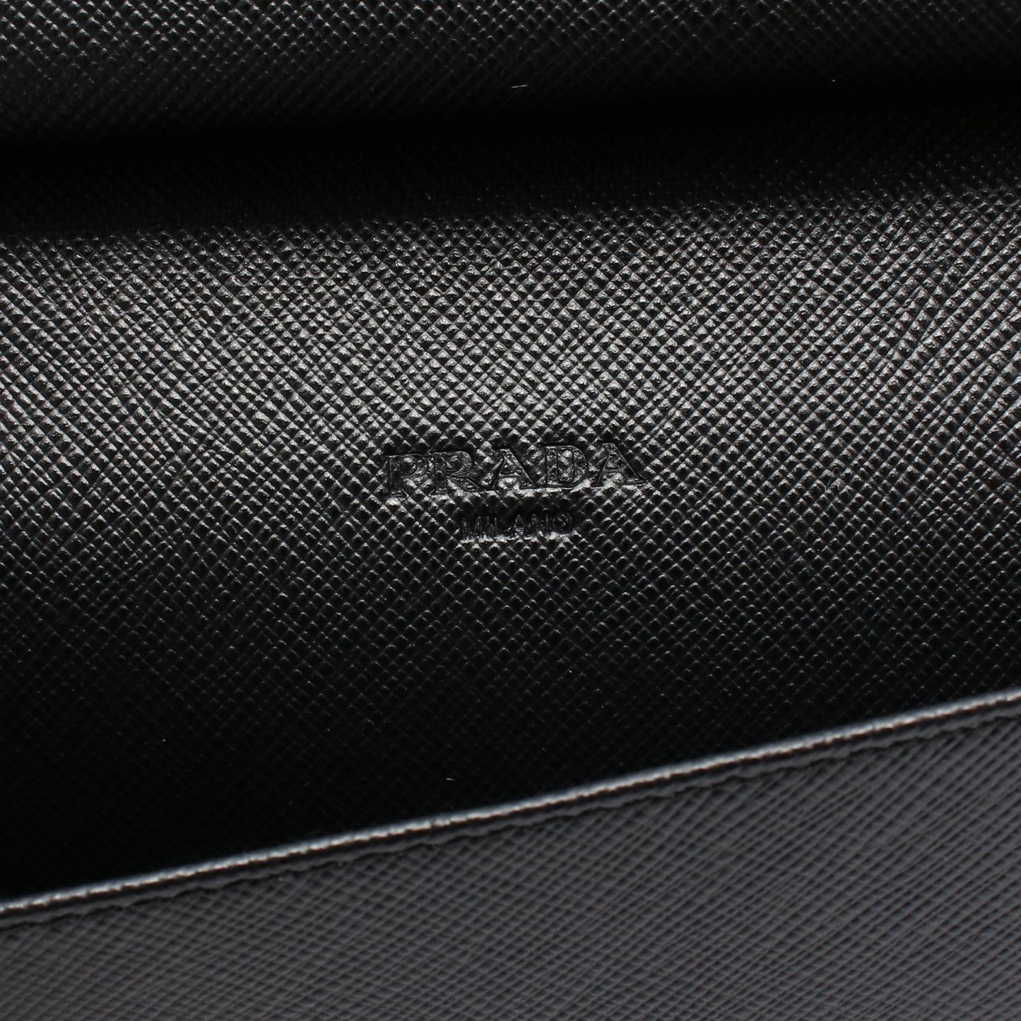 SAFFIANO 1 ラウンドファスナー長財布 サフィアーノレザー ブラック プラダ 財布・小物 PRADA