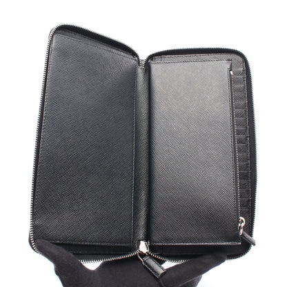 SAFFIANO 1 ラウンドファスナー長財布 サフィアーノレザー ブラック プラダ 財布・小物 PRADA