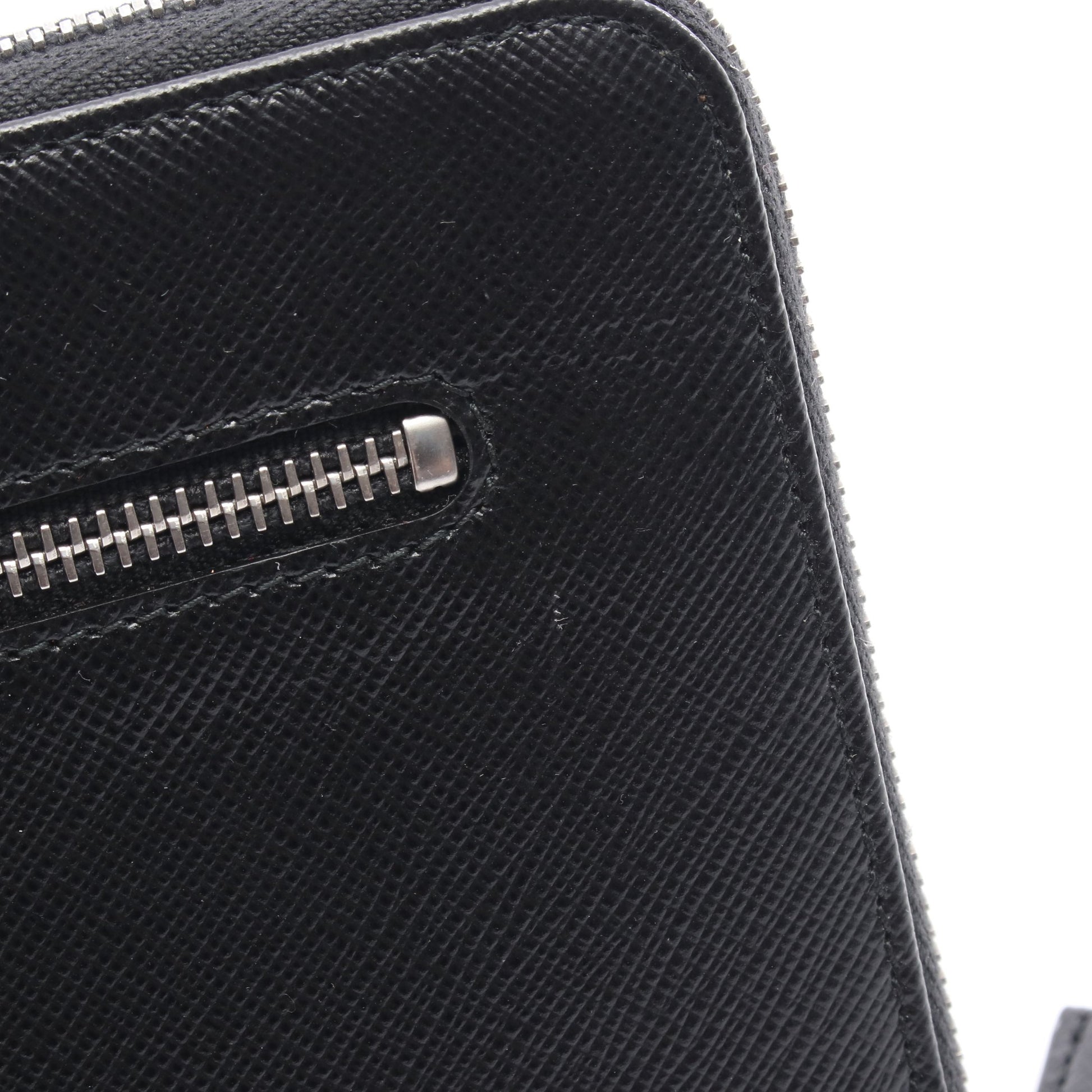 SAFFIANO 1 ラウンドファスナー長財布 サフィアーノレザー ブラック プラダ 財布・小物 PRADA