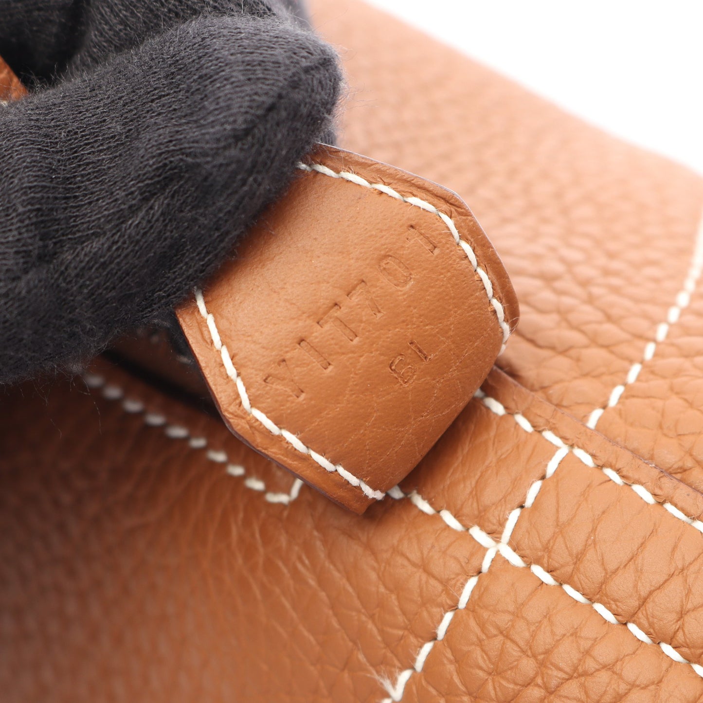 ボリード31 ゴールド ハンドバッグ トリヨンクレマンス ライトブラウン シルバー金具 2WAY B刻印 エルメス バッグ HERMES