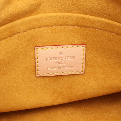 ネオスピーディ モノグラムデニム ハンドバッグ デニム レザー ブルー ルイヴィトン バッグ LOUIS VUITTON