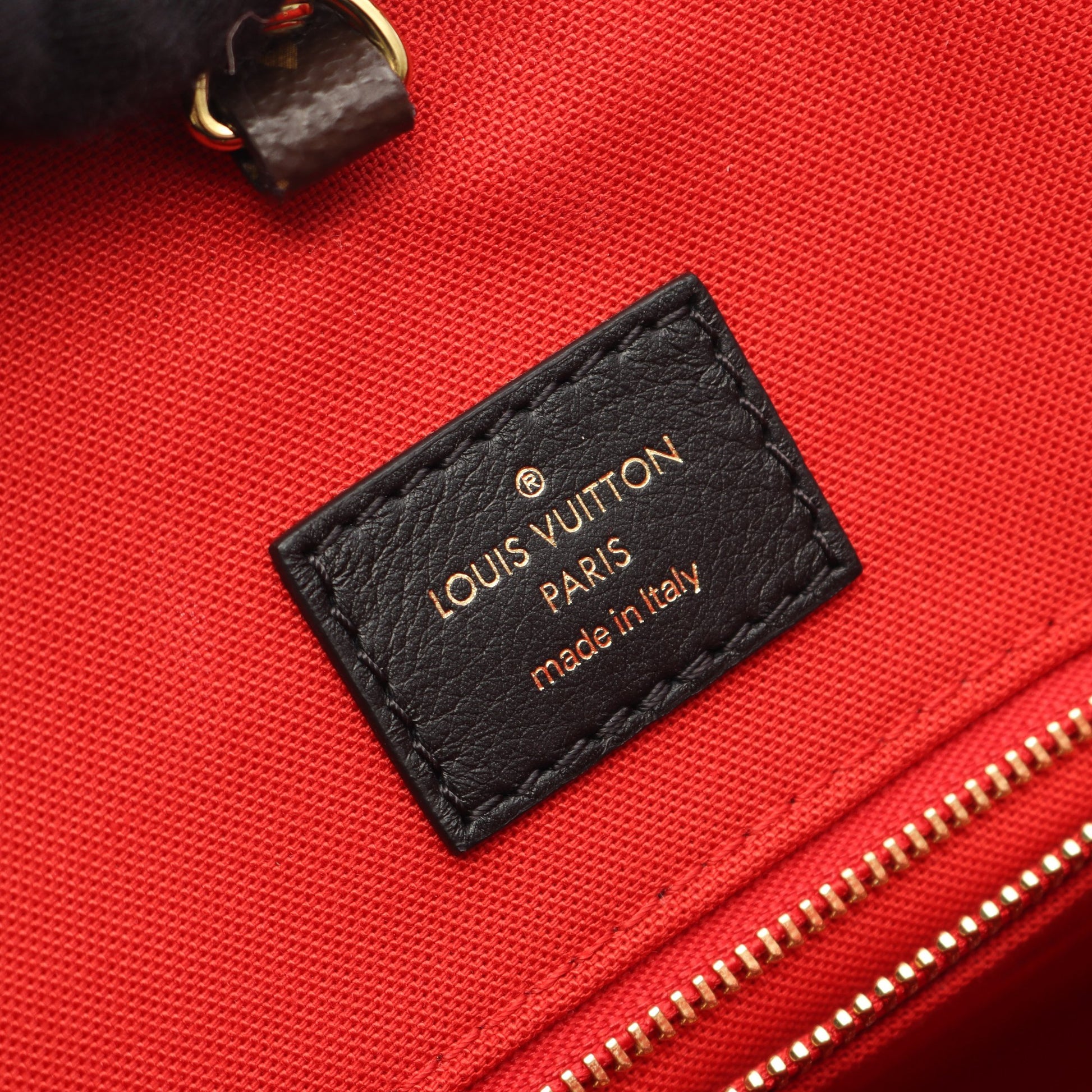 オンザゴーGM モノグラムジャイアント リバース ショルダーバッグ トートバッグ PVC ブラウン ベージュ 2WAY ルイヴィトン バッグ LOUIS VUITTON