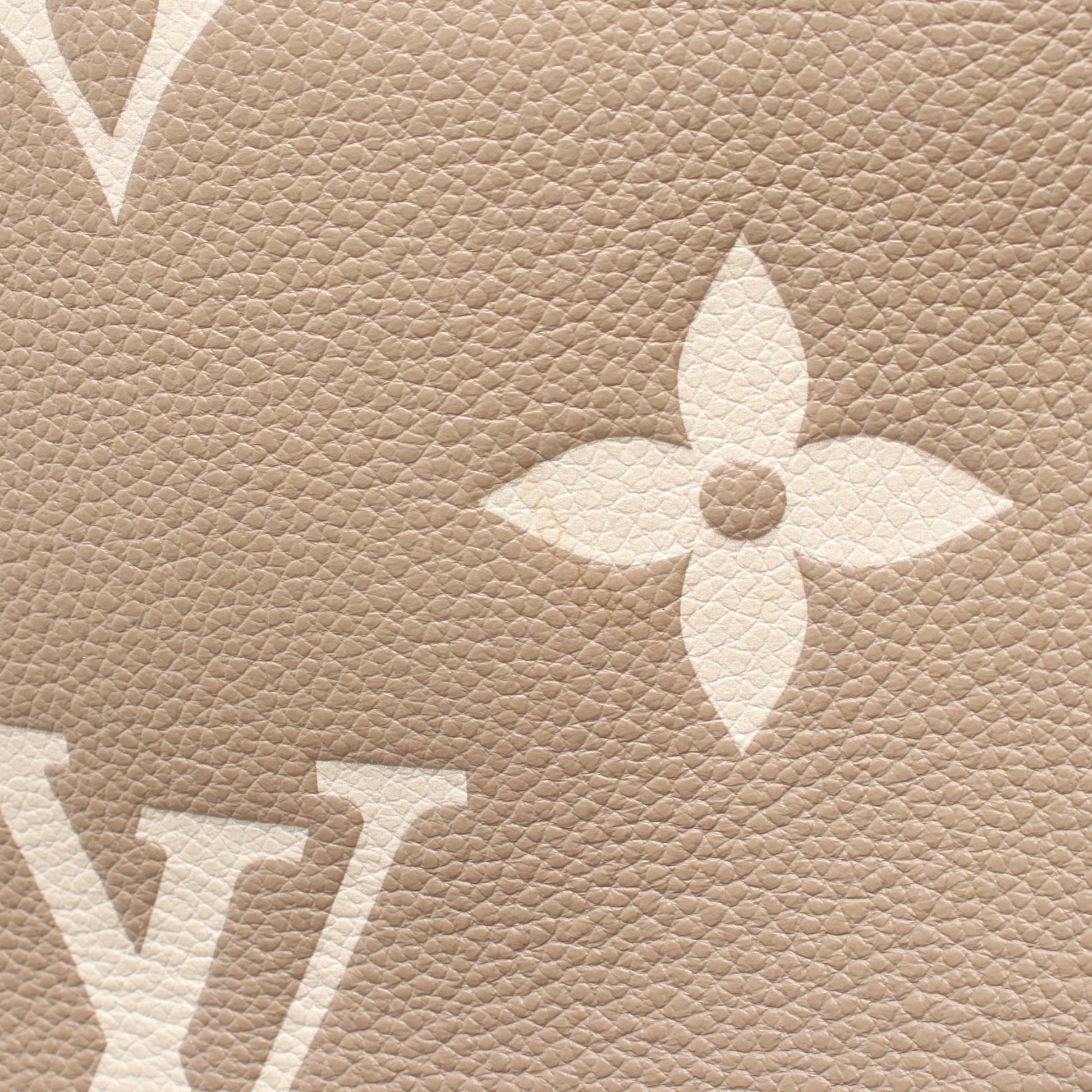 プティ パレPM モノグラムアンプラント トゥルトレール クレーム ハンドバッグ レザー グレーベージュ 2WAY ルイヴィトン バッグ LOUIS VUITTON