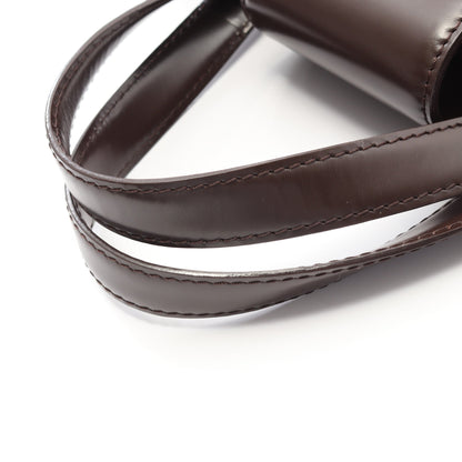 カバ ローズベリー ダミエエベヌ ハンドバッグ PVC レザー ブラウン 2WAY ルイヴィトン バッグ LOUIS VUITTON