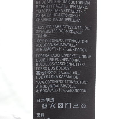 プリーツ デニムスカート コットン ブルー ダメージ加工 バレンシアガ ボトムス BALENCIAGA