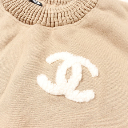 ココマーク トレーナー スウェットシャツ コットン ベージュ シャネル トップス CHANEL