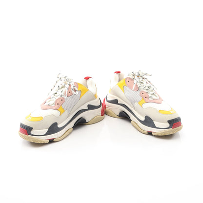 トリプルS スニーカー ファブリック レザー マルチカラー ユーズド加工 バレンシアガ シューズ BALENCIAGA