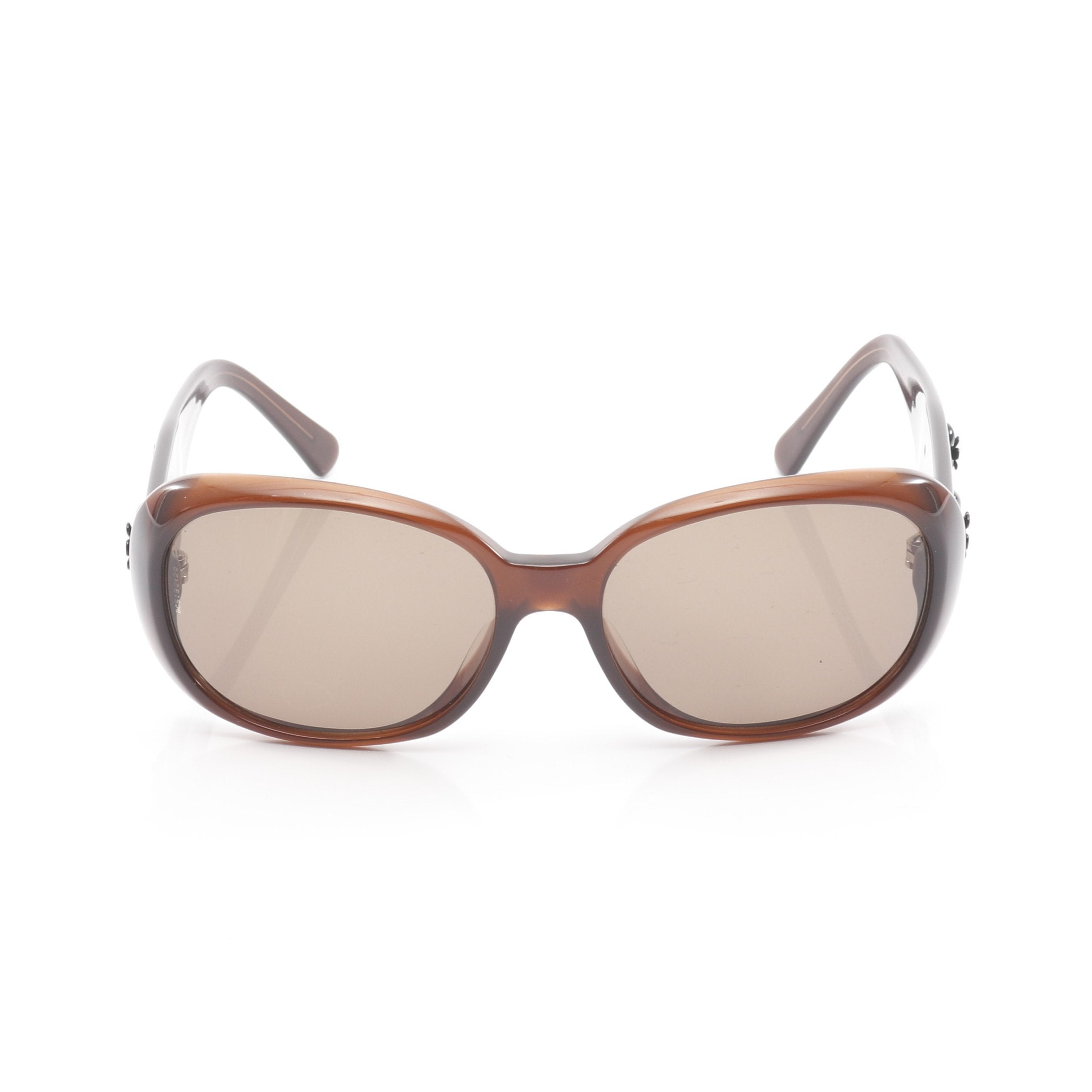 CHANEL シャネル カメリア ココマーク サングラス メガネ 濃紺