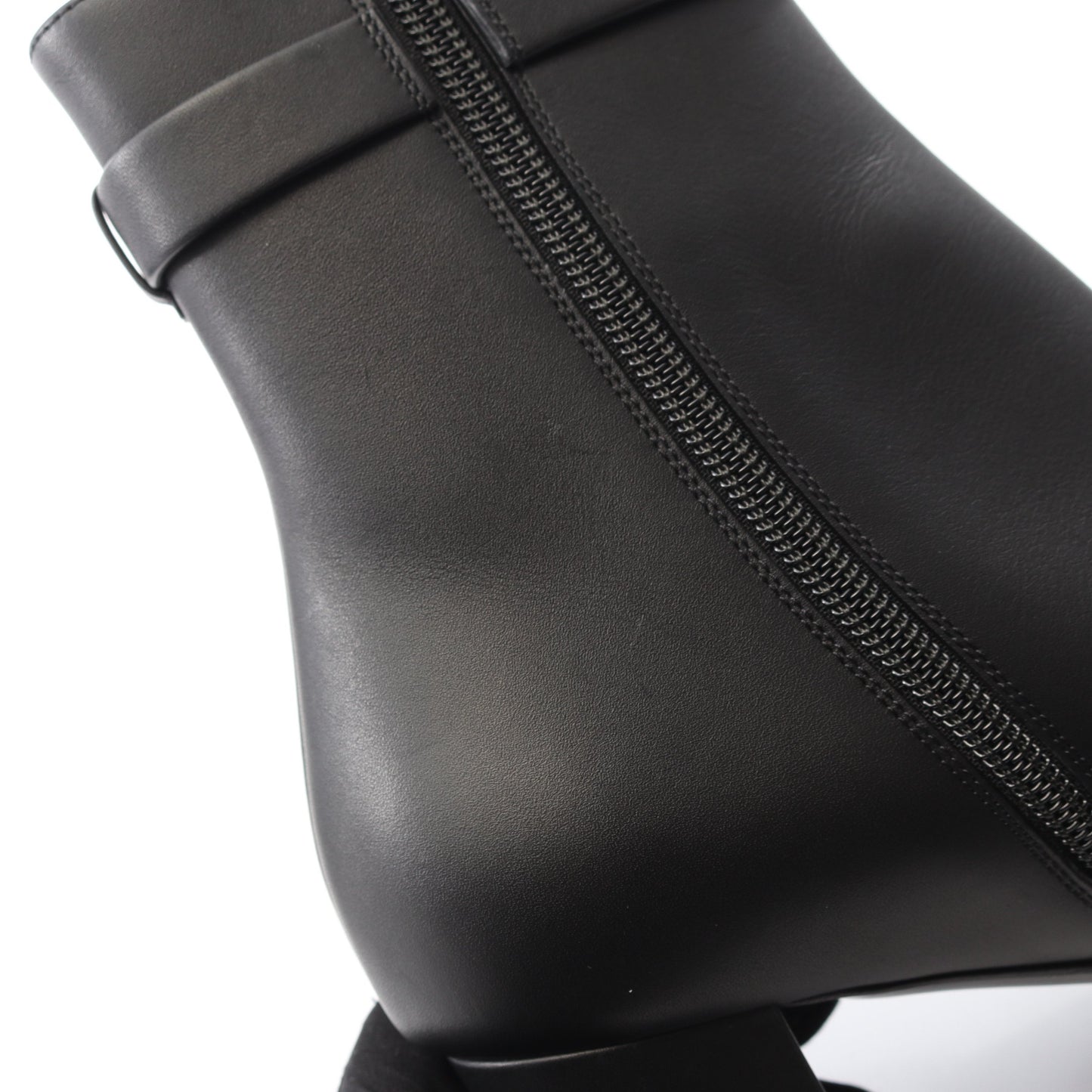 サンジェルマン ショート ブーツ レザー ブラック エルメス シューズ HERMES