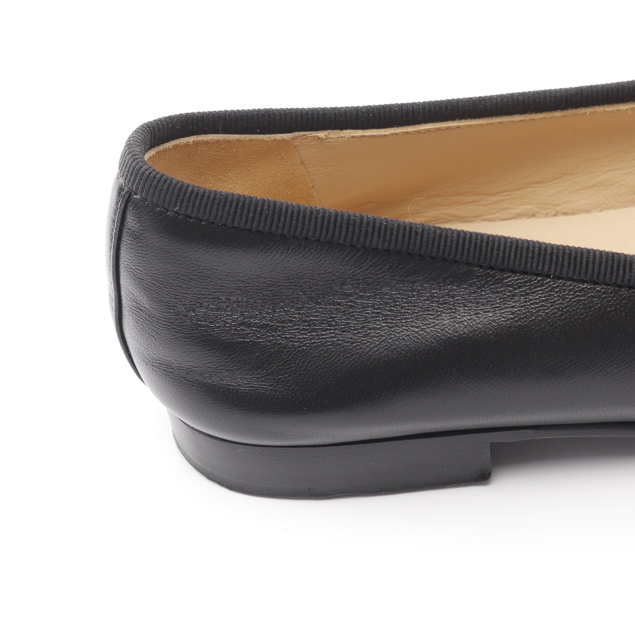 ココマーク バレリーナ バレエシューズ レザー エナメルレザー