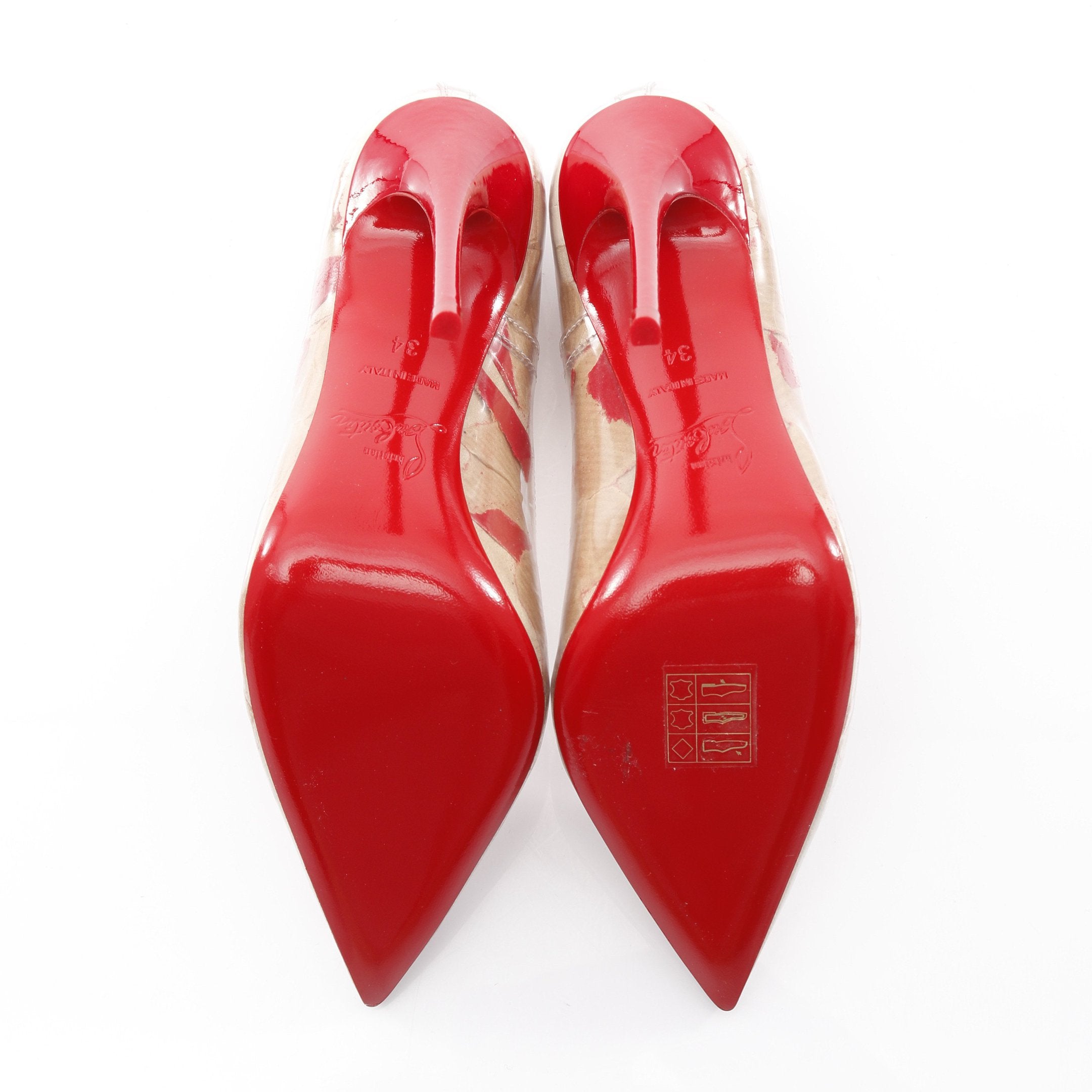 ルブタン】エナメルパンプス 巾着付き Christian Louboutin