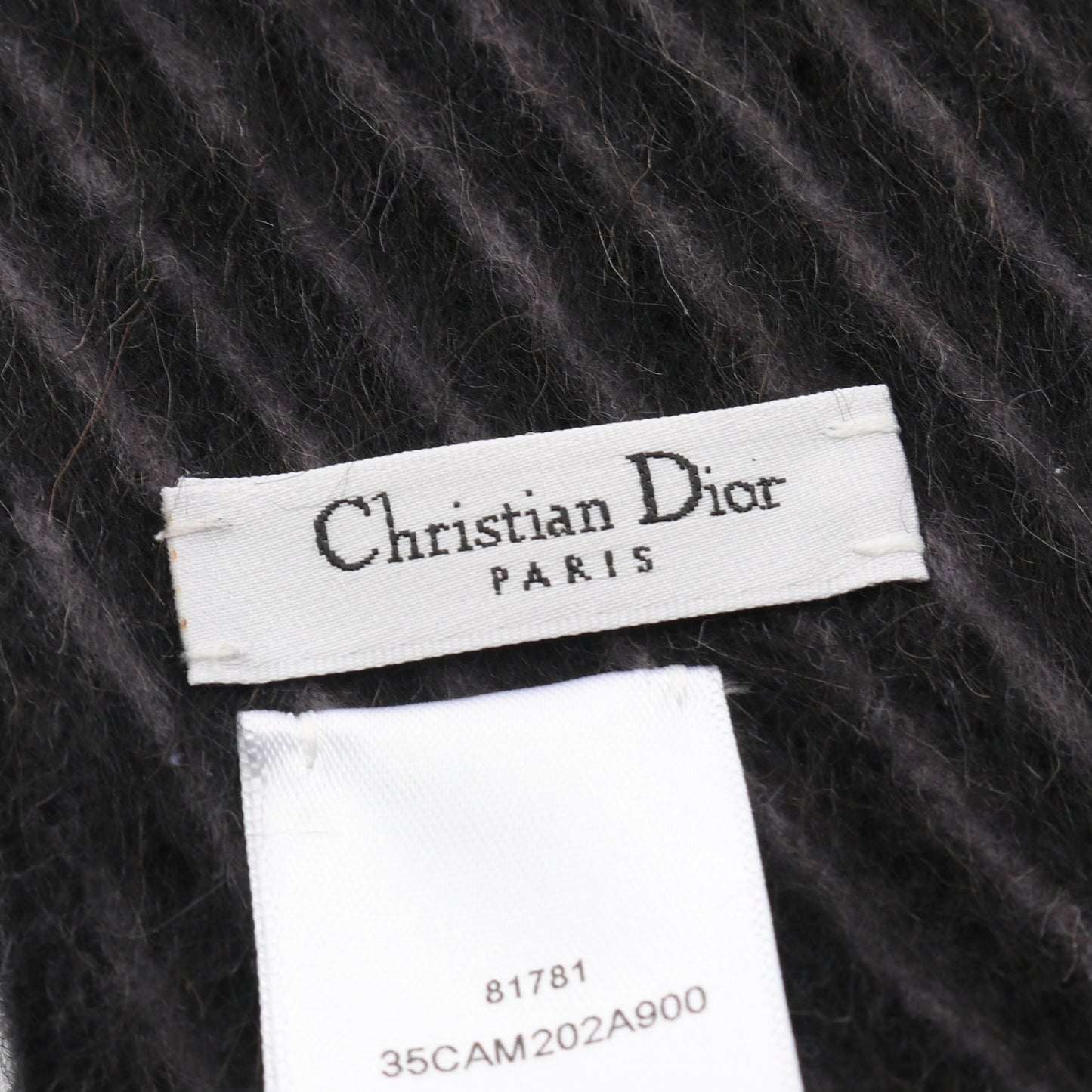 マフラー キャメル ブラック グレー クリスチャンディオール 財布・小物 Christian Dior