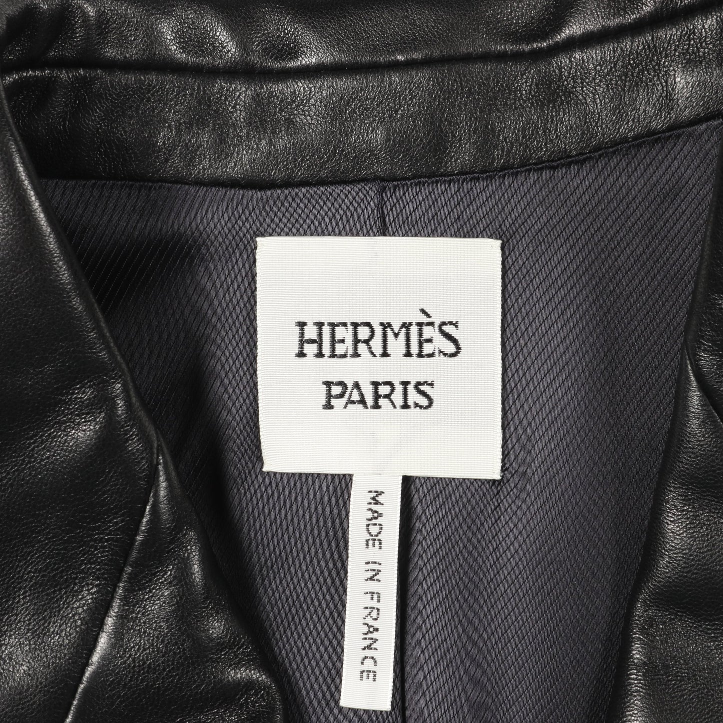 レザージャケット レザー ブラック エルメス アウター HERMES