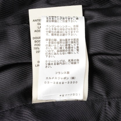 レザージャケット レザー ブラック エルメス アウター HERMES