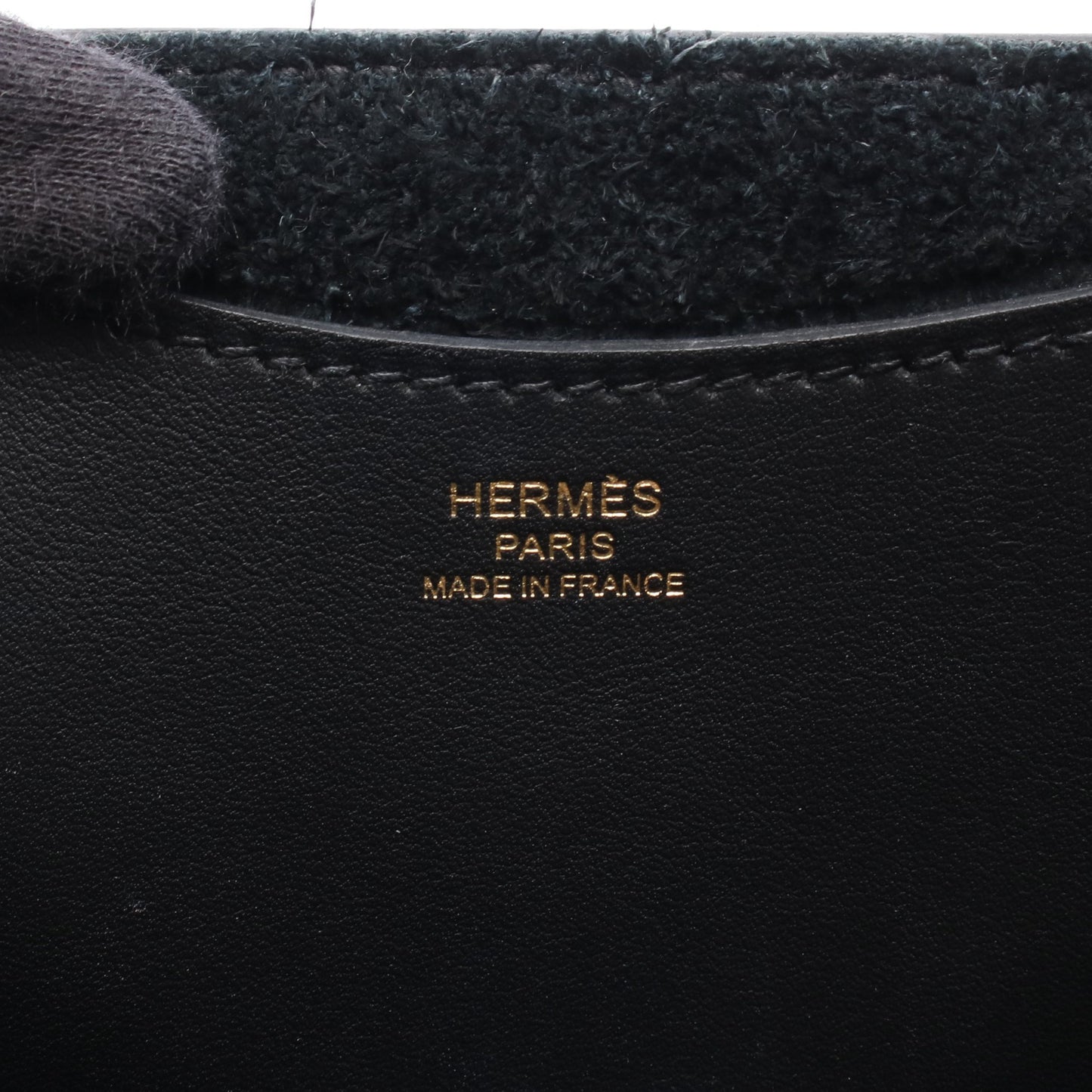 インザループ18 ハンドバッグ トリヨンクレマンス ブラック ゴールド金具 B刻印 エルメス バッグ HERMES
