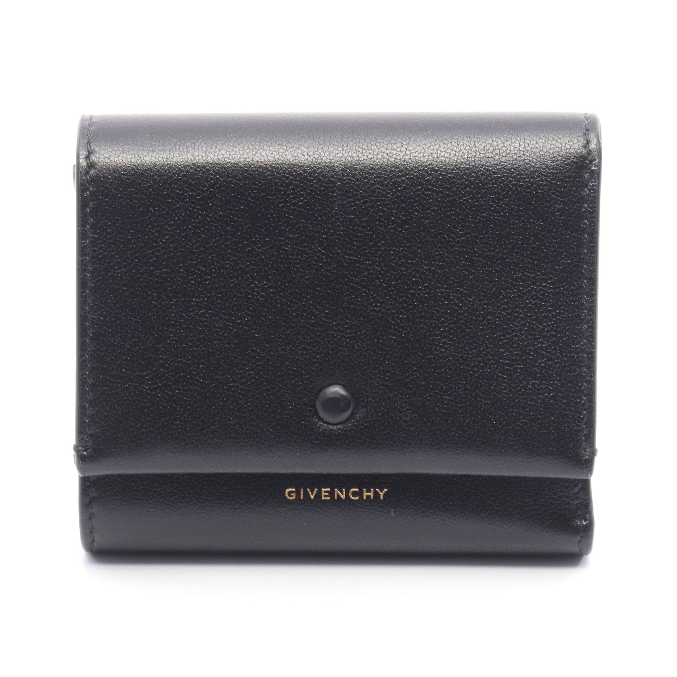 デイ ウォレット 三つ折り財布 レザー ブラック ジバンシィ – RECLO