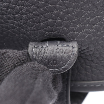 エヴリンTPM アマゾン キャバン ショルダーバッグ トリヨンクレマンス ブラック ゴールド金具 K刻印 エルメス バッグ HERMES