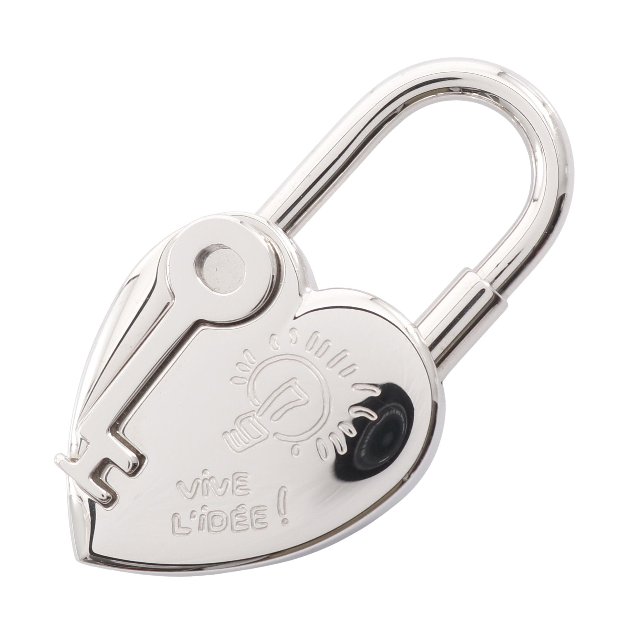 エルメス ロック ハートファンタジー 2004年限定 シルバー カデナ チャーム カデナ ロックハート ファンタジー バッグチャーム シルバー