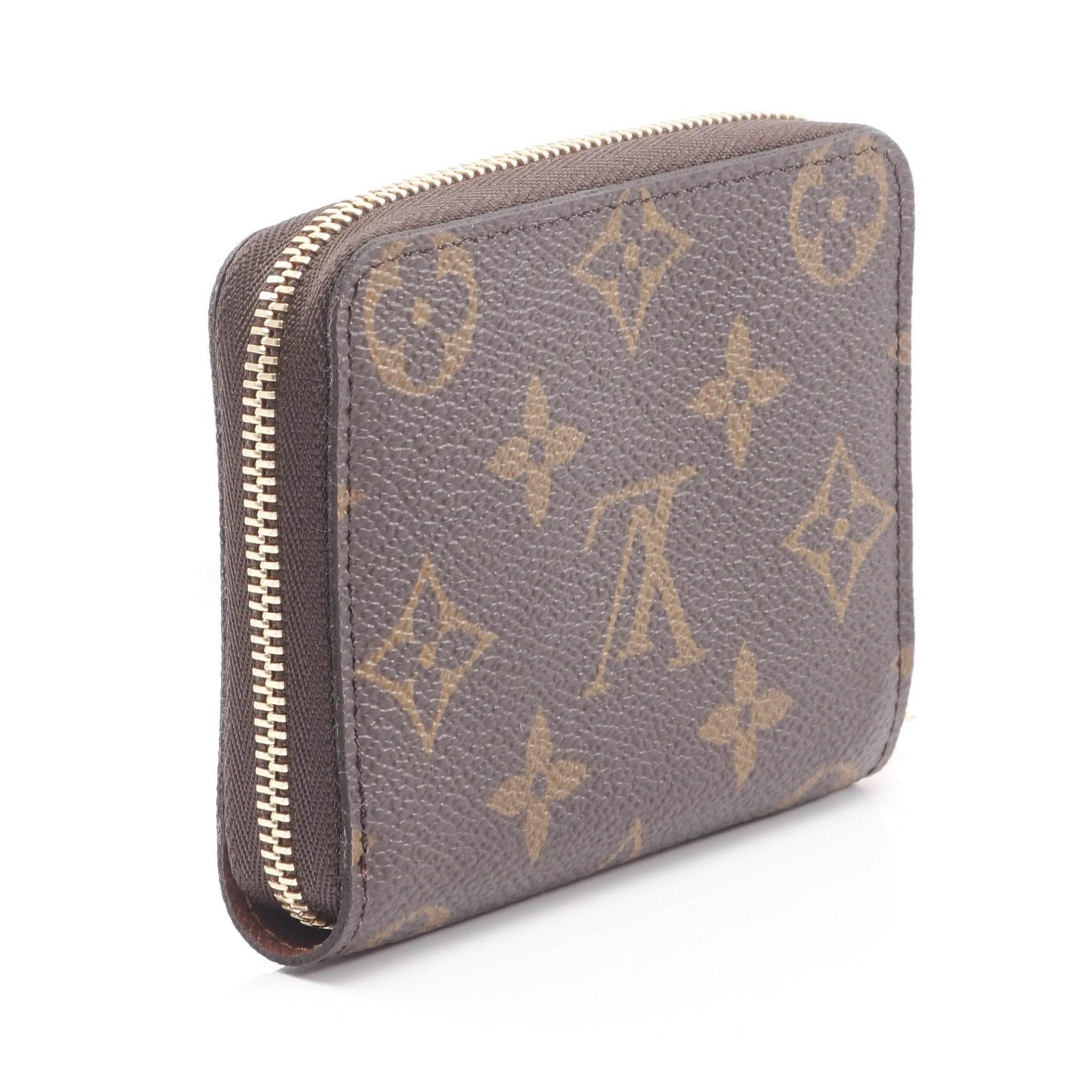 ヴィトン モノグラム ジッピーパース PVC ブラウン ジッピー コインパース モノグラム コインケース PVC ブラウン